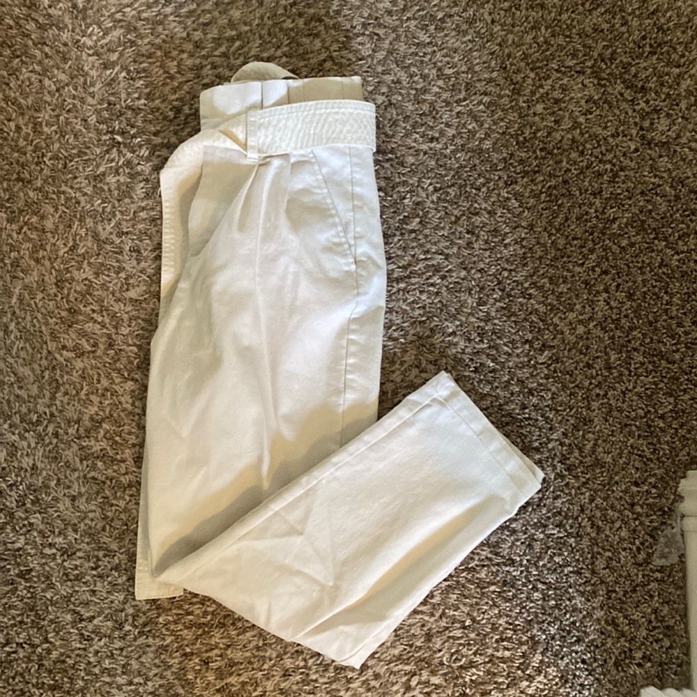 A new day white straight leg pants